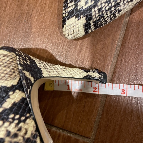 $10 when BUNDLED Sam Edelman Hazel Pumps, Snake Leather Print Sz 8.5 - Picture 10 of 12